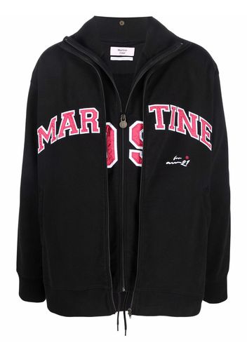 Martine Rose Giacca sportiva con stampa - Nero