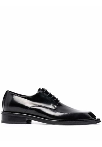 Martine Rose angled-toe Derby shoes - Nero