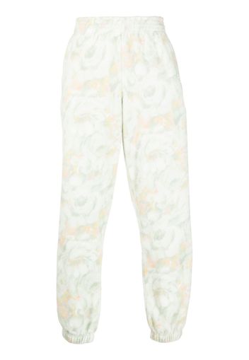 Martine Rose Pantaloni sportivi a fiori - Verde