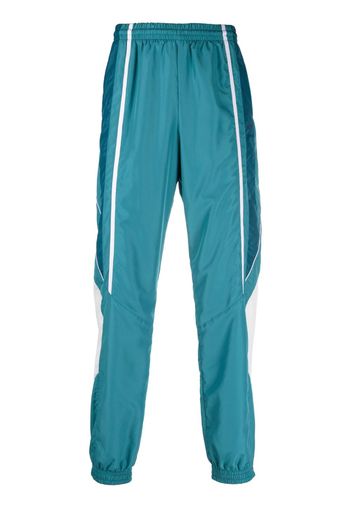 Martine Rose Pantaloni sportivi con inserti - Blu