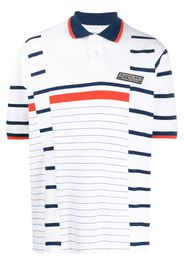 striped polo shirt