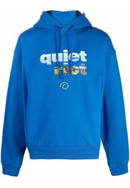 Martine Rose Quiet Riot hoodie - Blu