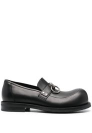 Martine Rose bulb-toe ring loafers - Nero