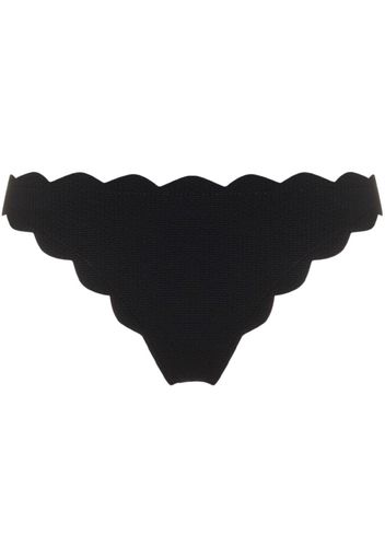 Marysia North scalloped bikini bottoms - Nero