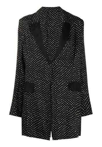 Masnada Blazer a pois - Nero