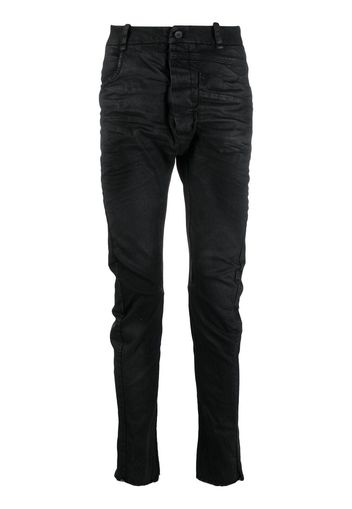 Masnada Jeans skinny con effetto vissuto - Nero