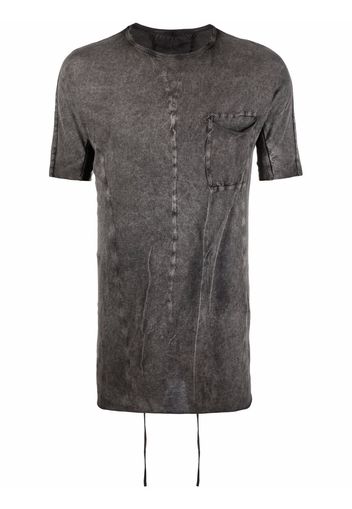 Masnada T-shirt drappeggiato - Grigio