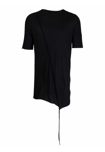 Masnada asymmetric cotton T-shirt - Nero