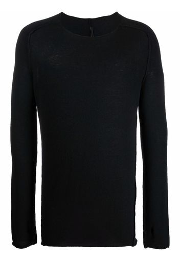 Masnada long-sleeve knitted jumper - Nero