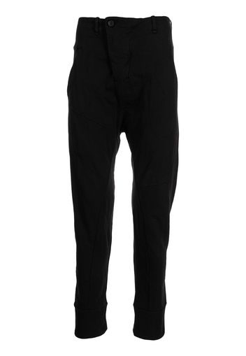 Masnada off-centre button trousers - Nero