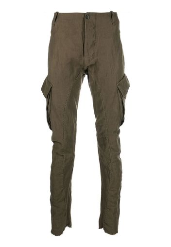 Masnada slim-cut cargo-pocket trousers - Marrone