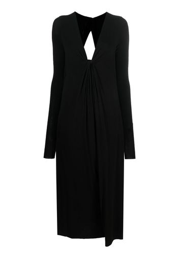 Masnada fine-knit jumpsuit - Nero