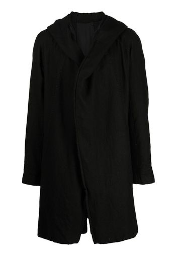 Masnada long-sleeve hooded parka - Nero