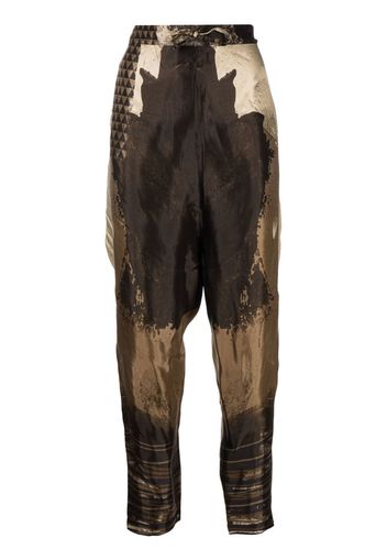 Masnada Pantaloni con stampa - Marrone