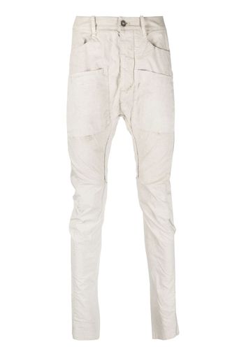 Masnada waffle-effect skinny trousers - Toni neutri