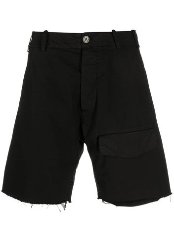 Masnada raw-edge shorts - Nero