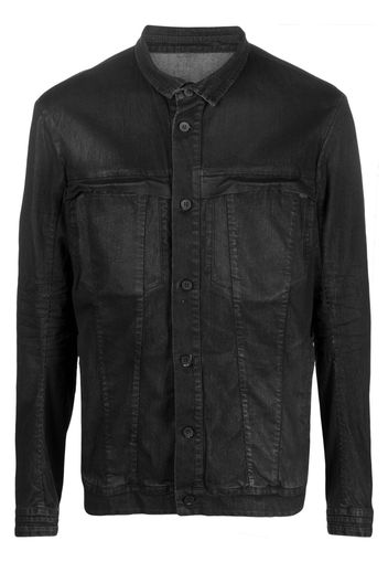 Masnada faded-effect denim jacket - Nero