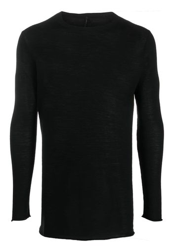 Masnada merino wool ribbed-knit jumper - Nero