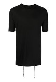 Masnada strap-detail cotton T-shirt - Nero