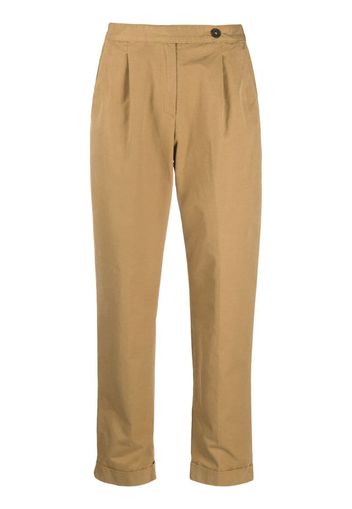 straight leg trousers