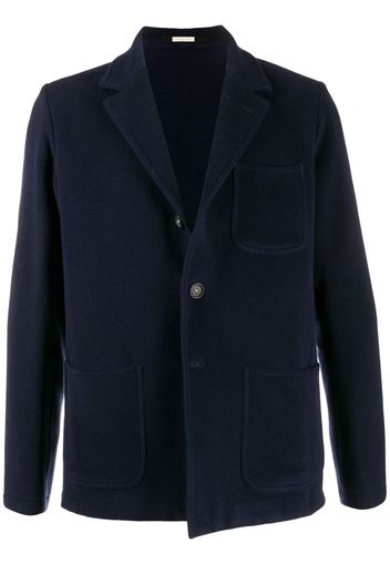 single-breasted blazer coat