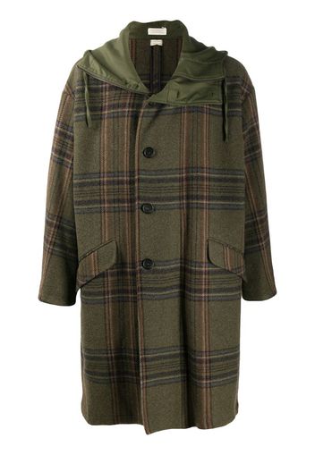 check duffle coat