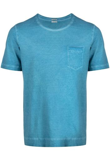 Massimo Alba T-shirt con effetto vissuto - Blu