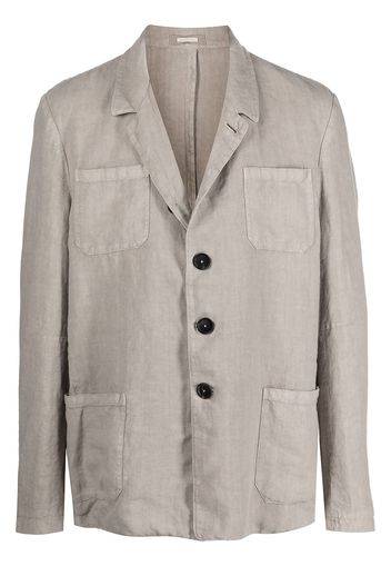 Massimo Alba long-sleeve shirt jacket - Grigio