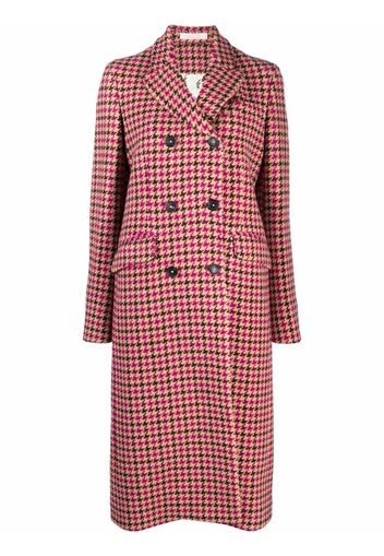 Massimo Alba houndstooth double-breasted coat - Toni neutri