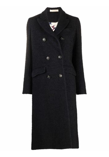 Massimo Alba double-breasted wool-blend coat - Blu