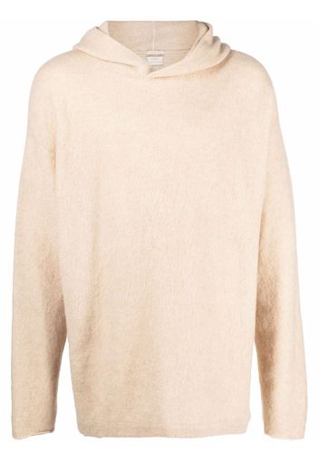 Massimo Alba knitted cashmere hoodie - Toni neutri