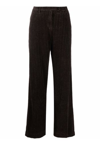 Massimo Alba corduroy palazzo trousers - Marrone