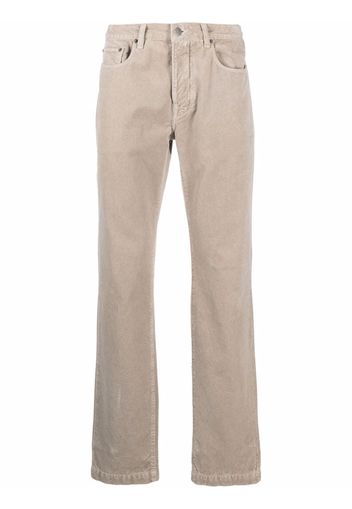 Massimo Alba straight-leg cotton trousers - Toni neutri