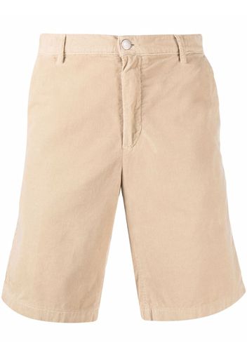 Massimo Alba jetted pocket cotton shorts - Toni neutri