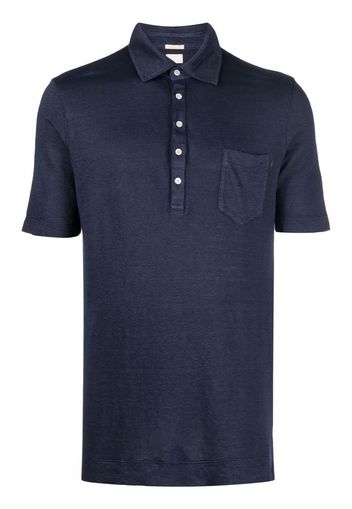 Massimo Alba patch-pocket polo shirt - Blu