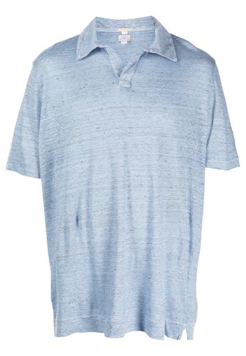 Massimo Alba short-sleeved polo shirt - Blu