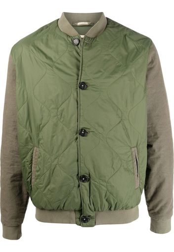 Massimo Alba padded bomber jacket - Verde