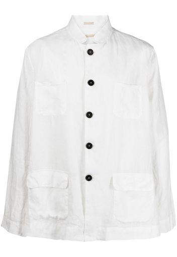 Massimo Alba stand-up collar shirt - Bianco