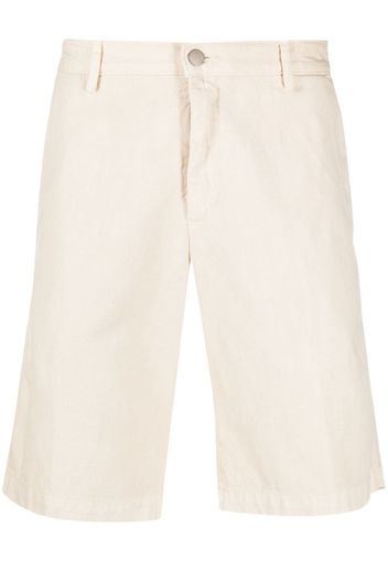 Massimo Alba cotton-linen chino shorts - Toni neutri