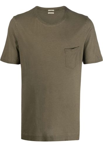 Massimo Alba chest patch-pocket detail T-shirt - Verde