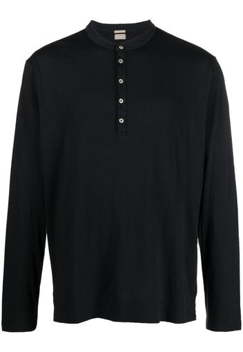 Massimo Alba T-shirt a maniche lunghe - Nero