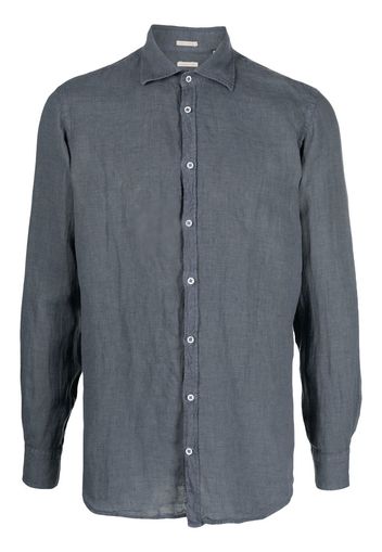 Massimo Alba mini-check pattern classic shirt - Grigio