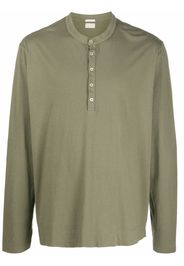 Massimo Alba long-sleeve jersey T-shirt - Verde