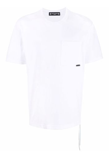 Mastermind Japan skull print pocket T-shirt - Bianco