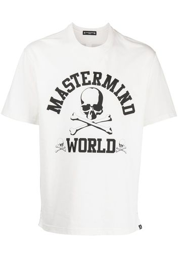 Mastermind Japan logo-print T-shirt - Bianco