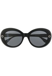 Mastermind Japan circe-frame logo sunglasses - Nero