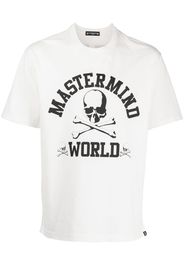 Mastermind Japan logo-print T-shirt - Bianco