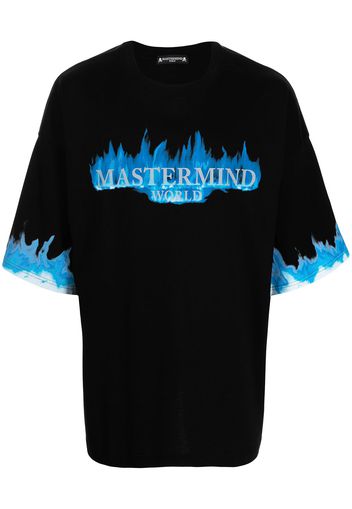 Mastermind World logo-print skull & crossbones T-shirt - Nero