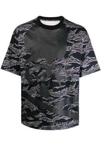 Mastermind World T-shirt con stampa camouflage - Nero