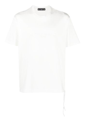 Mastermind World skull-print cotton T-shirt - Bianco